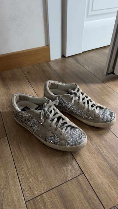 Оригінальні блискучі Golden Goose 39 розмір
