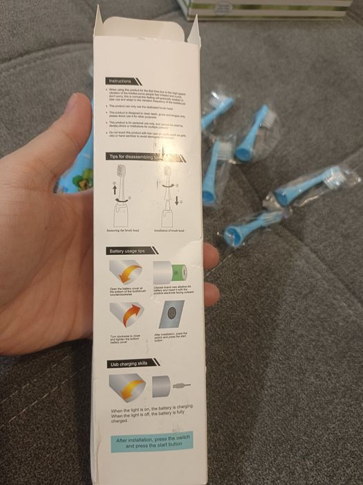 Szczoteczka elektryczna dziecięca NOWA