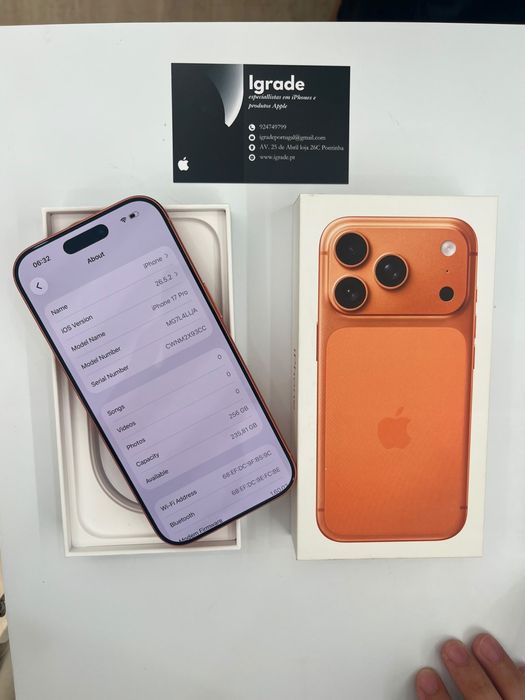 Iphone 17 Pro de 256GB IMPECAVEL
