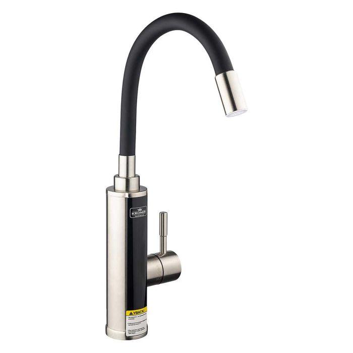 Проточний водонагрівач Kroner 087RSS з дисплеєм, 3 кВт + шланг 60 см