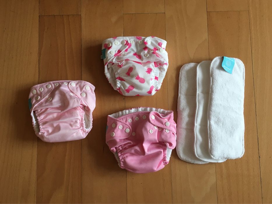 3 Fraldas Reutilizaveis Charlie Banana NOVAS