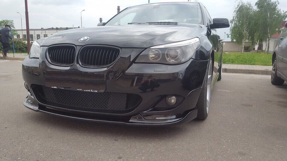 сплиттер bmw e60