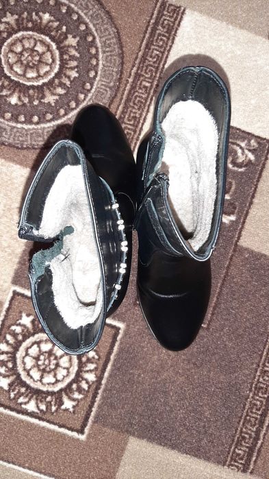 Напівчоботи, жіночі, шкіра