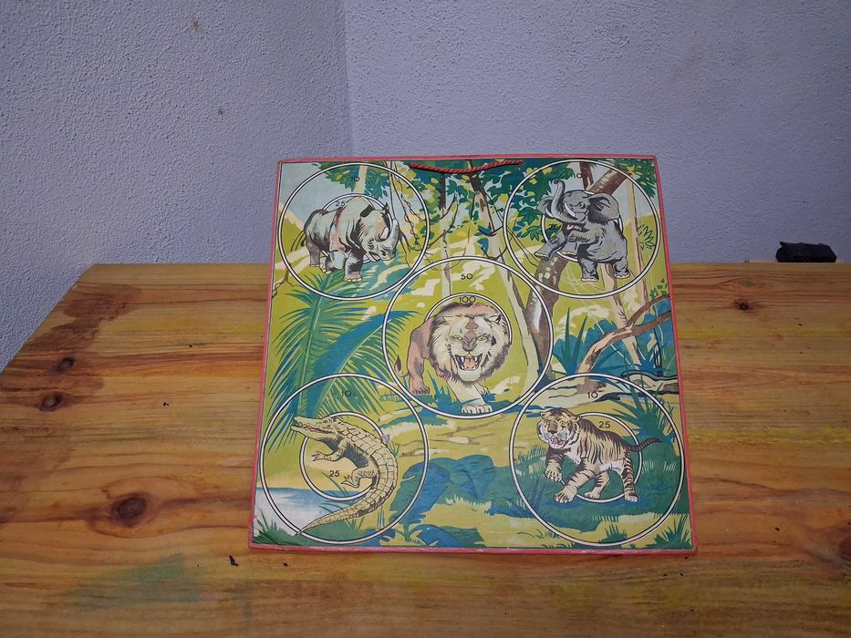 Brinquedos Antigos - Alvos Fisgas e Setas