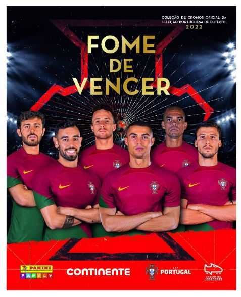 Fome de Vencer Cromos Portugal Mundial 2022