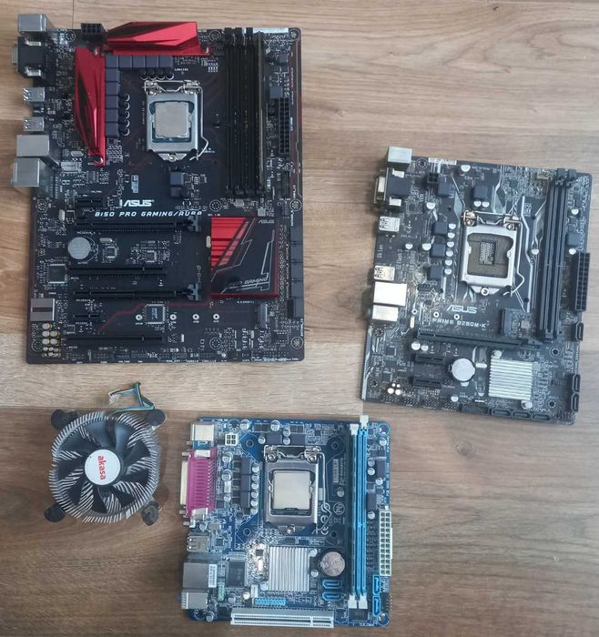 płyta główna LGA 1151 LGA 1155 AM3 procesor ram intel AMD PCIex AGP