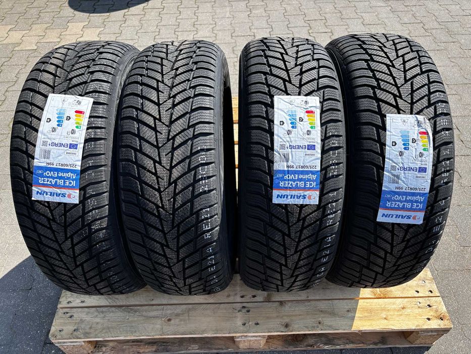 Okazja opony zimowe 225/60R17 99H SAILUN Ice Blazer Alpine EVO2 NOWY MODEL 2026 EV