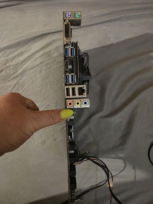 Материнка с процессором