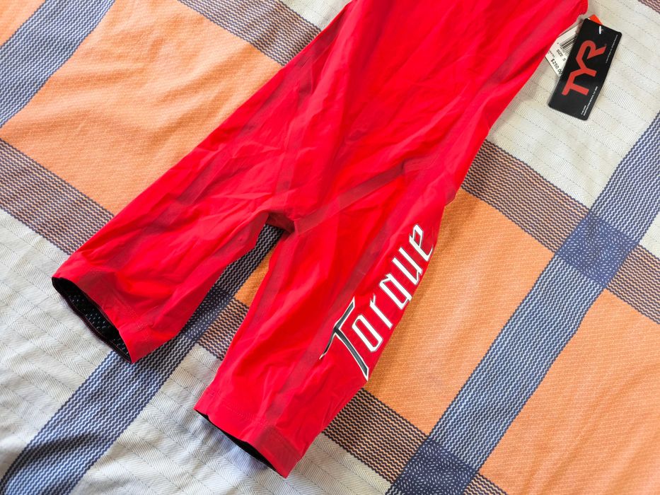 Гідрокостюм жіночий, Свімскін TYR TORQUE ELITE Swimskin Червоний, S