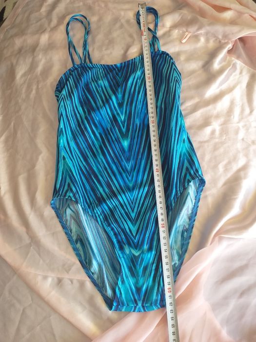 Strój kąpielowy Triumph 36 S niebieski jednoczęściowy