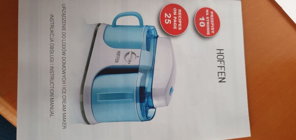 Urządzenie do robienia  lodów.