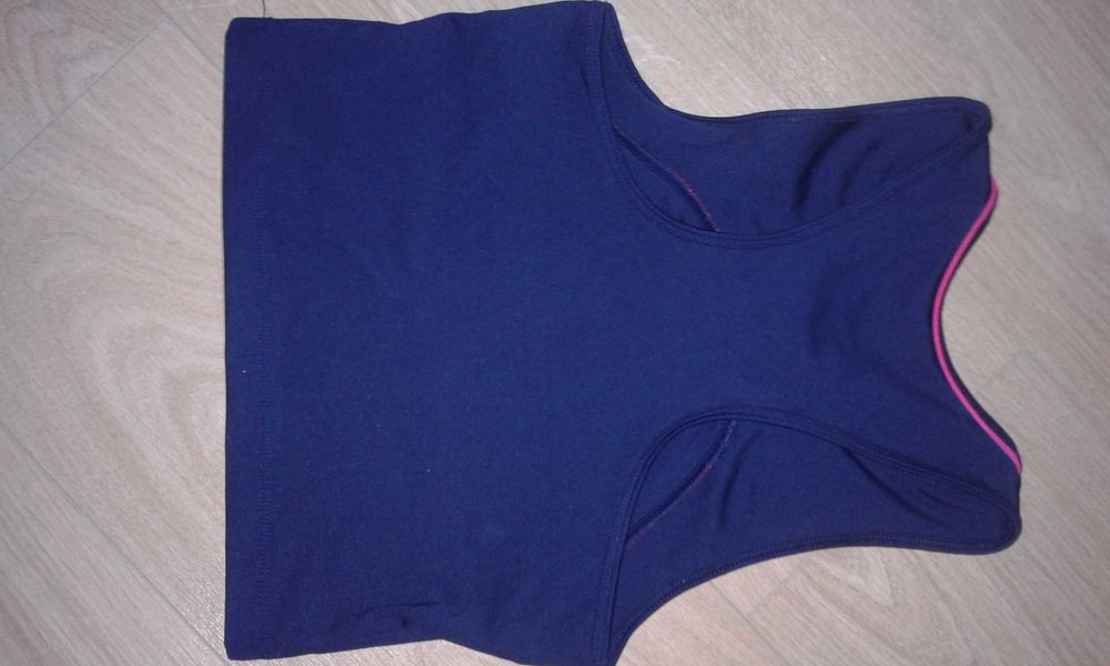146/152 ZARA top biustonosz sportowy dziewczęca