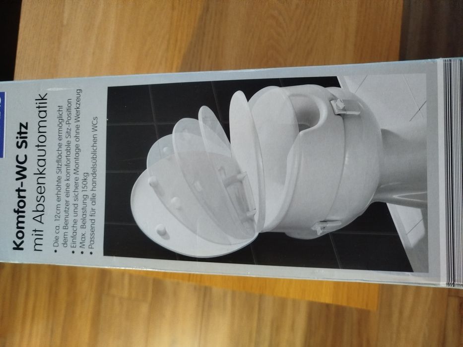 Nasadka nakładka toaletowa wenko NOWA 12 cm