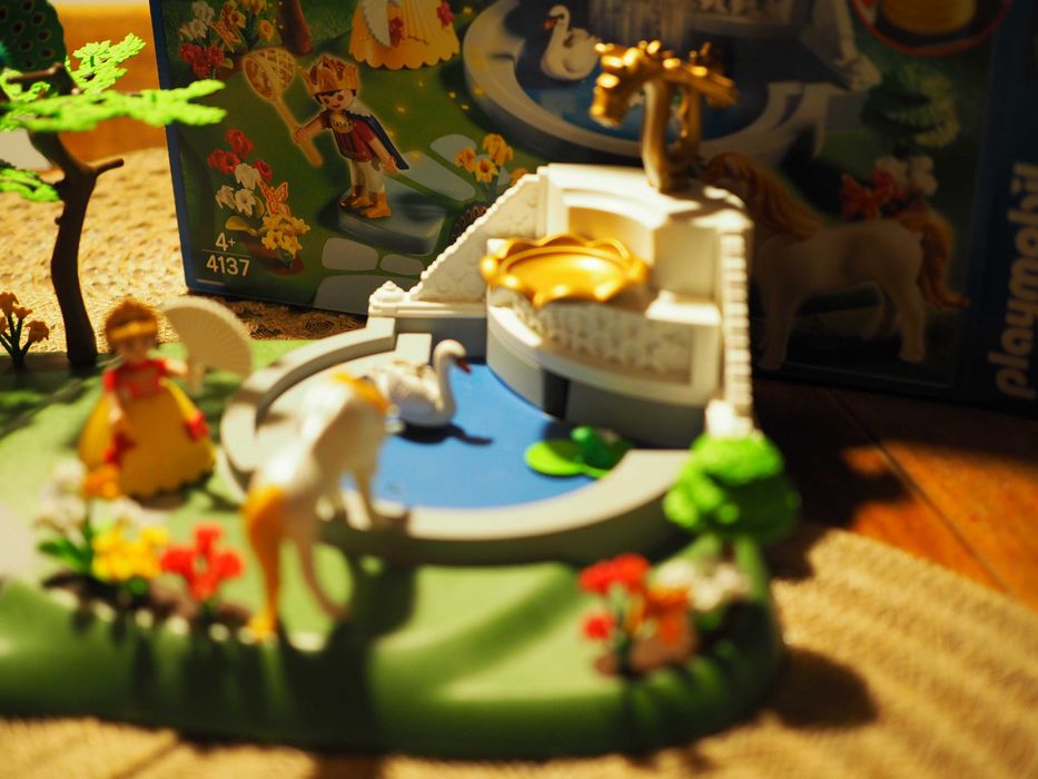 Playmobil 4137 - Baśniowa Kraina, Fontanna , jednorożec - KOMPLET 100%