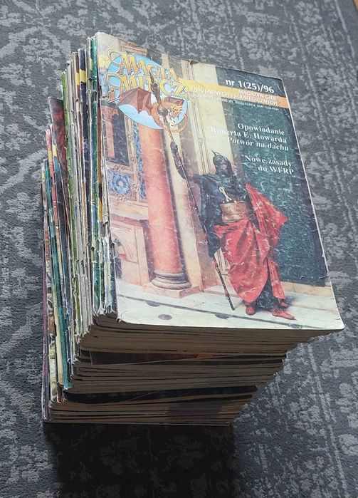 miesięcznik Magia i Miecz / RPG / kolekcja 57 numerów