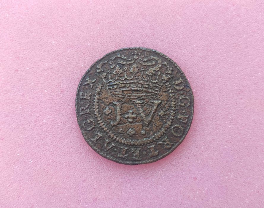 Moeda X Reis 1721 - Excelente Exemplar