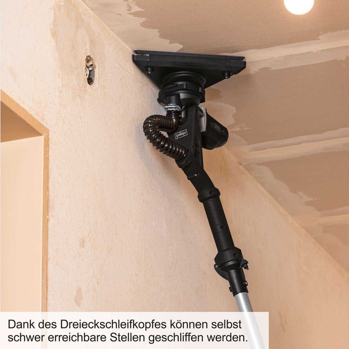 Шліфувальна машина для стін та стелі Scheppach TBS930-BE жирафа