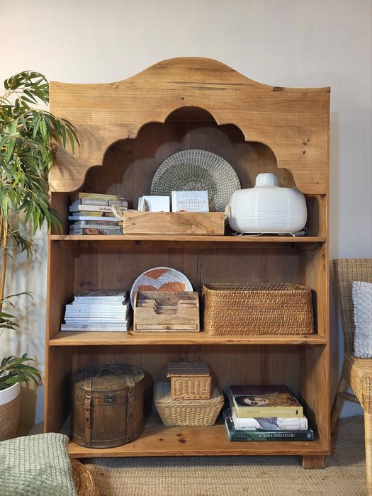 estante, armario, movel, prateleiras, aparador, rustico