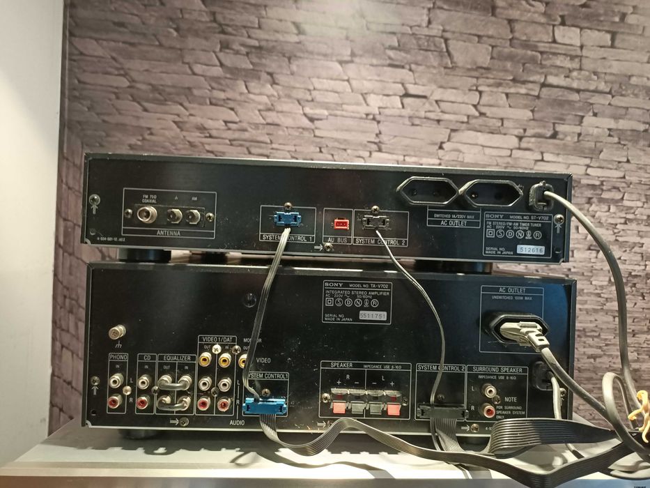 Wzmacniacz i Tuner Sony TA-V702