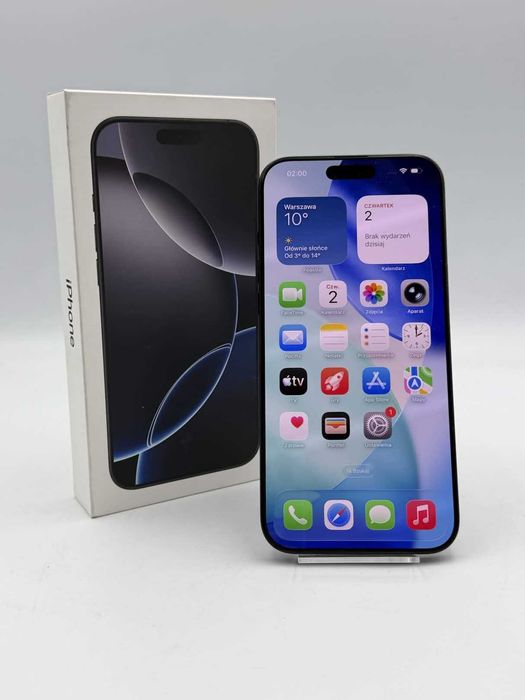 iphone 16 pro max 8/256gb czarny