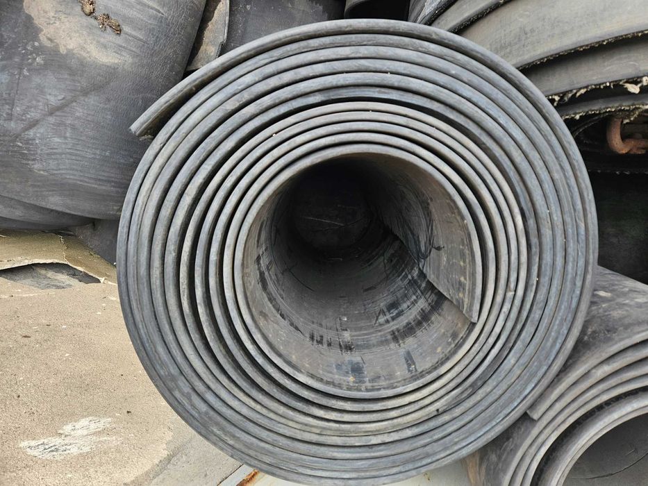 Taśmy przenośnikowe gumowe pas transmisyjny guma zbrojona używane