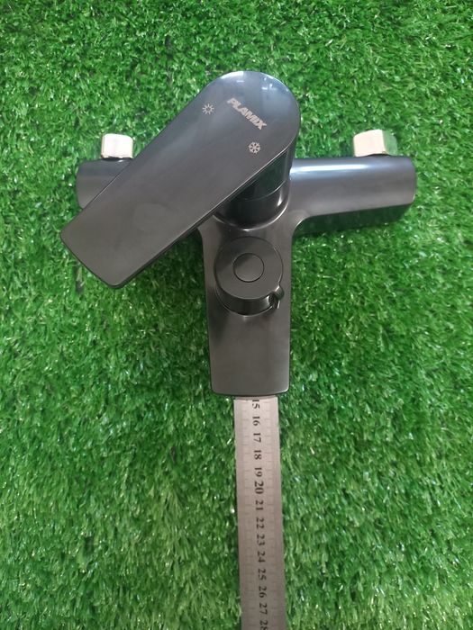 СУПЕР ВАННАЯ! Смеситель/кран/змішувач для ванни Oscar-009 Black