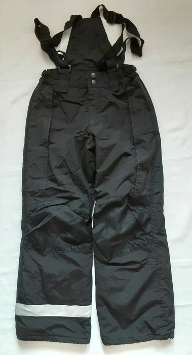 146-152 H&M spodnie zimowe narciarskie narty sanki Cubus kurtka zimowa