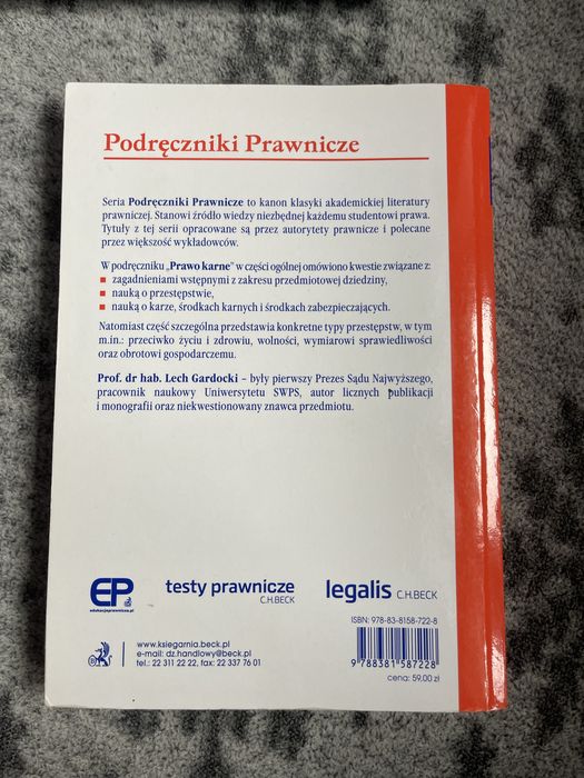 Prawo Karne, Lech Gardocki wyd. 21