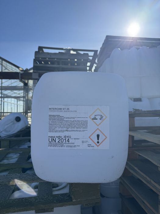 Bańki 30l po nadtlenku wodoru