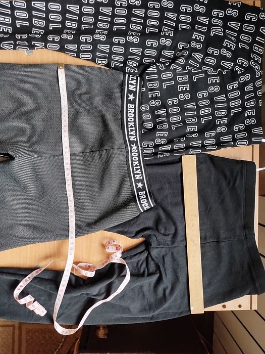 Лосини, легінси для дівчинки 3 шт 6-7 років