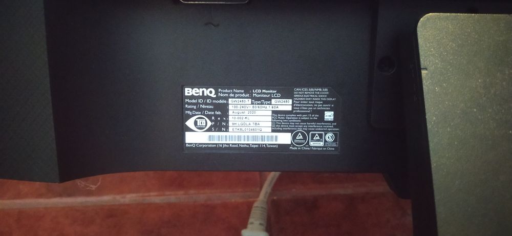 Monitor Benq GW2480-T