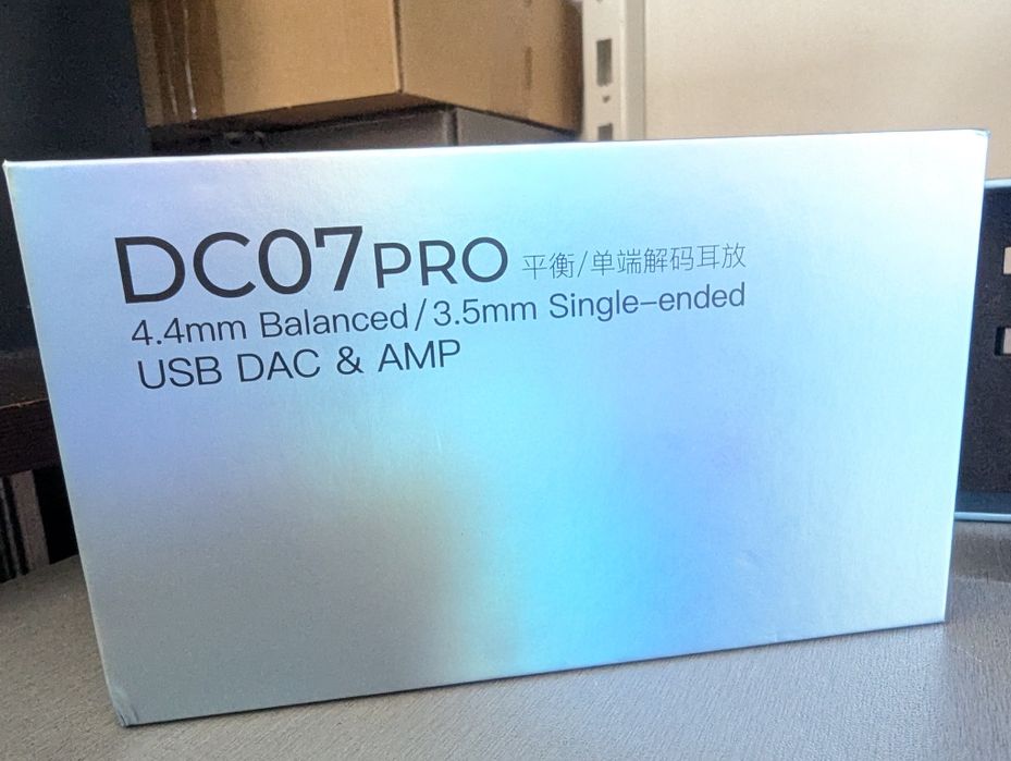 НОВЫЙ! ЦАП iBasso DC 07pro. Cirrus Logic CS43131x4