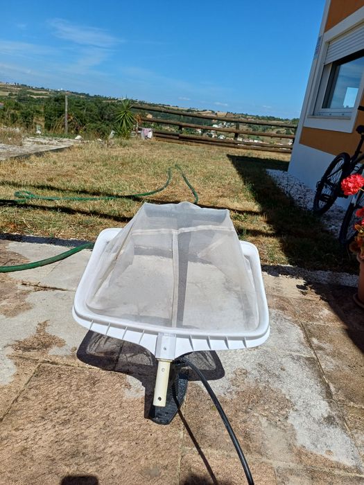 2 Redes para limpeza piscina