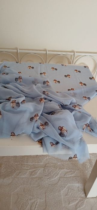 Retalho de tecido fino, novo