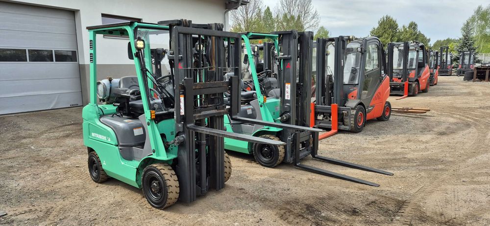Wózek Widłowy MITSUBISHI FG18/FG20 - Rok 2019 - Triplex 4.70m - Tylko 2070 mth - Stan BDB
