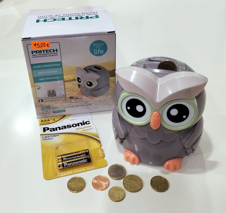 Mealheiro digital Mocho novo