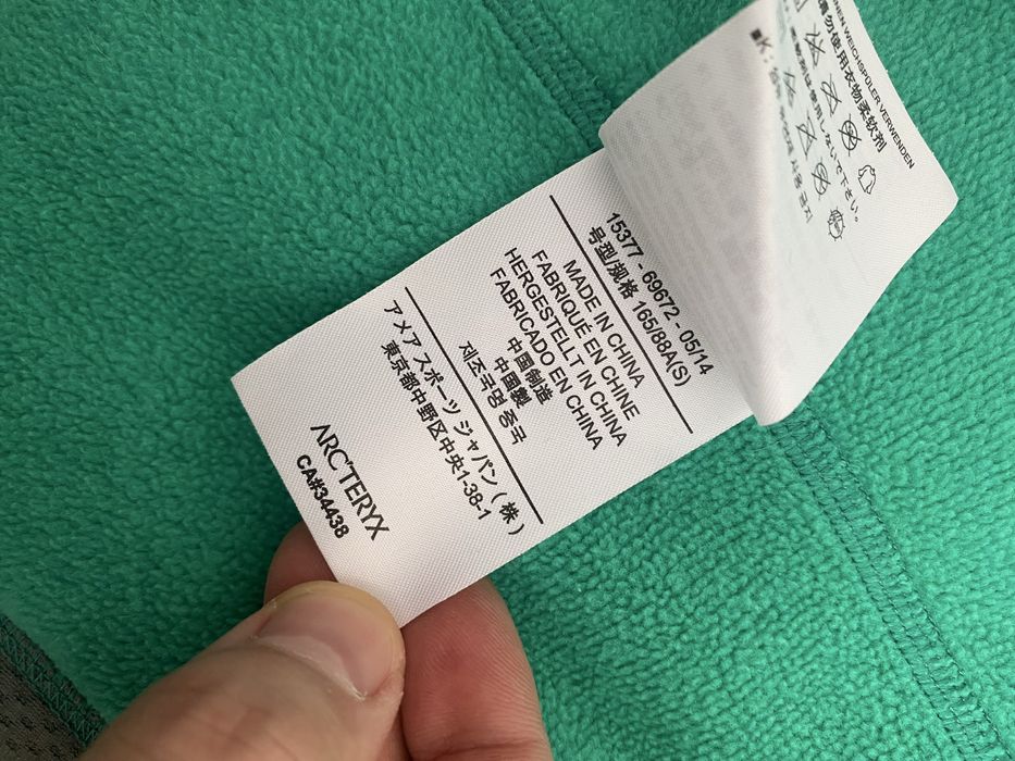 Arcteryx флісова жіноча фірмова кофта Р.С