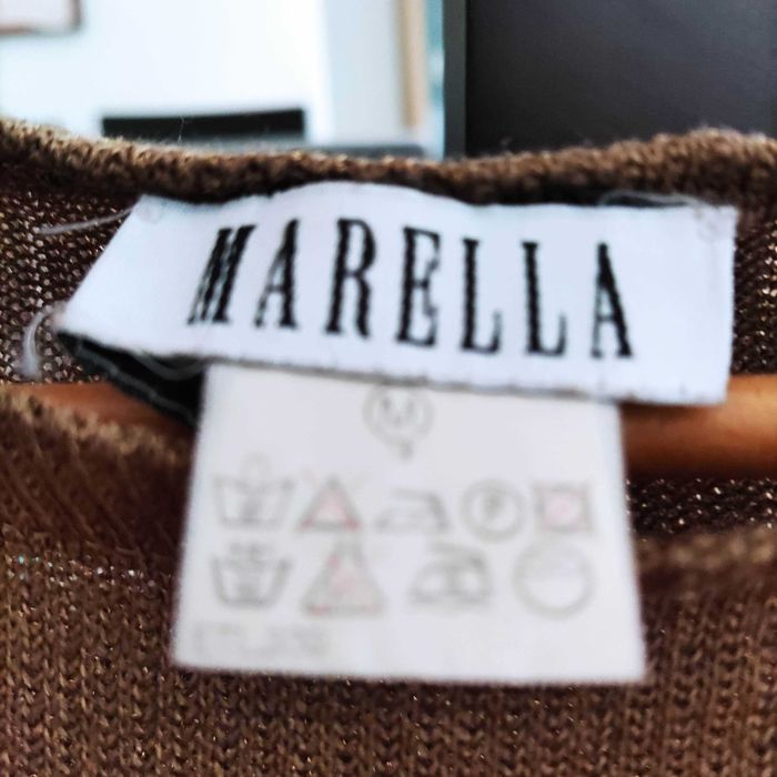 Vendo casaco e top castanho dourado, Marella. Tam M