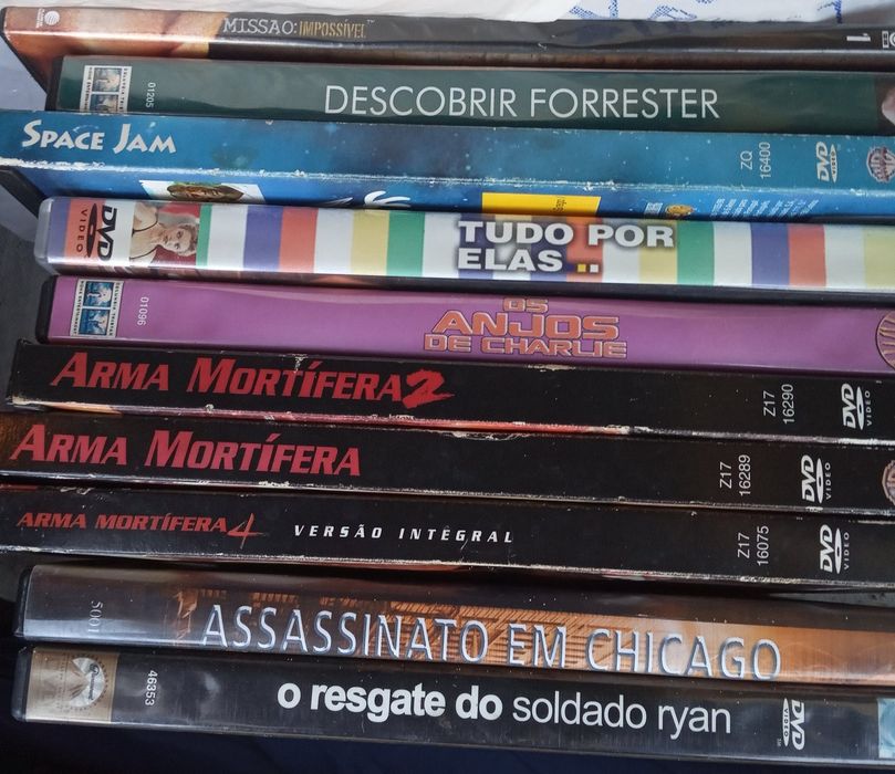 Dvd de artes marciais e acção, Tom Cruise, Van damme, Jet Li.