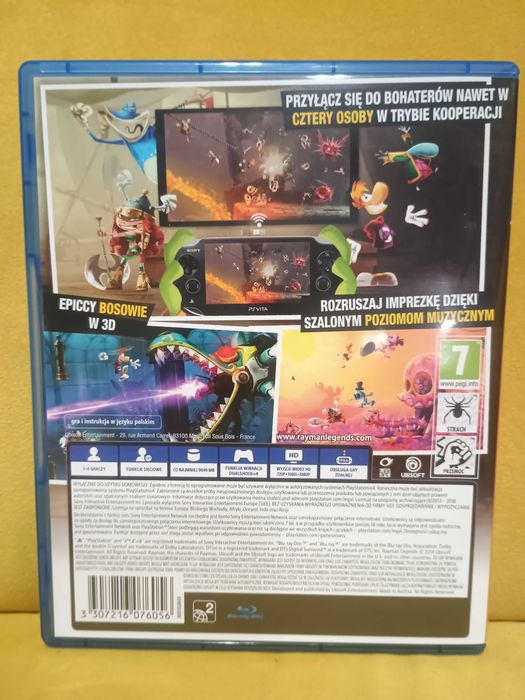 Rayman Legends PS4 PL