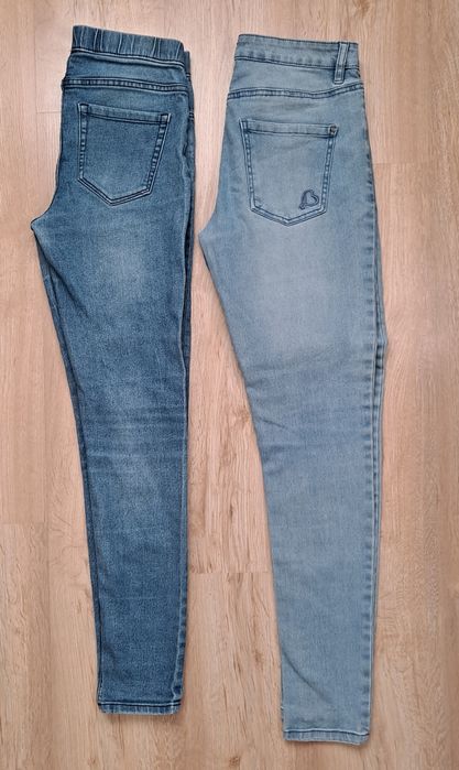 Spodnie jeansowe,jegginsy damskie 36