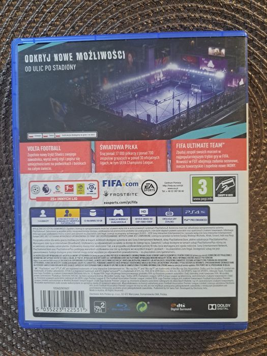 Fifa 20 gra na PS4