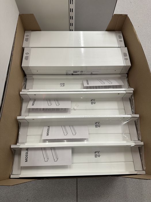 Полички Ікеа білі нові