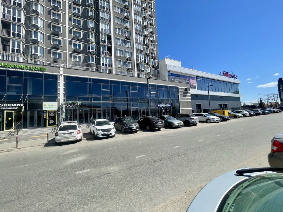 Оренда фасадного приміщення 145 м2 ЖК Гранд Бурже