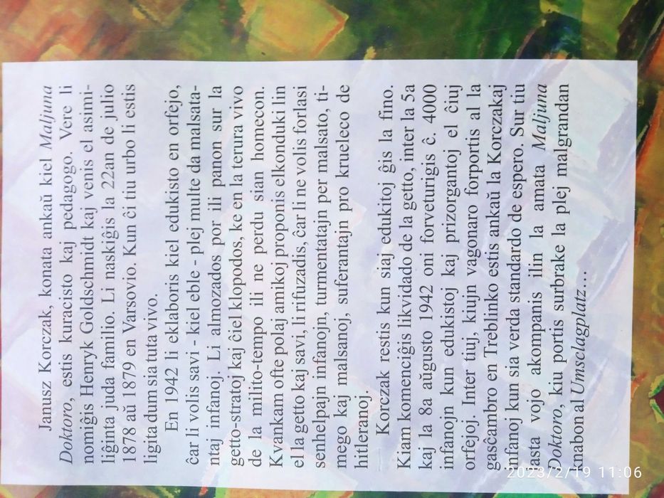 Język Esperanto - Król Maciuś Pierwszy - Janusz Korczak