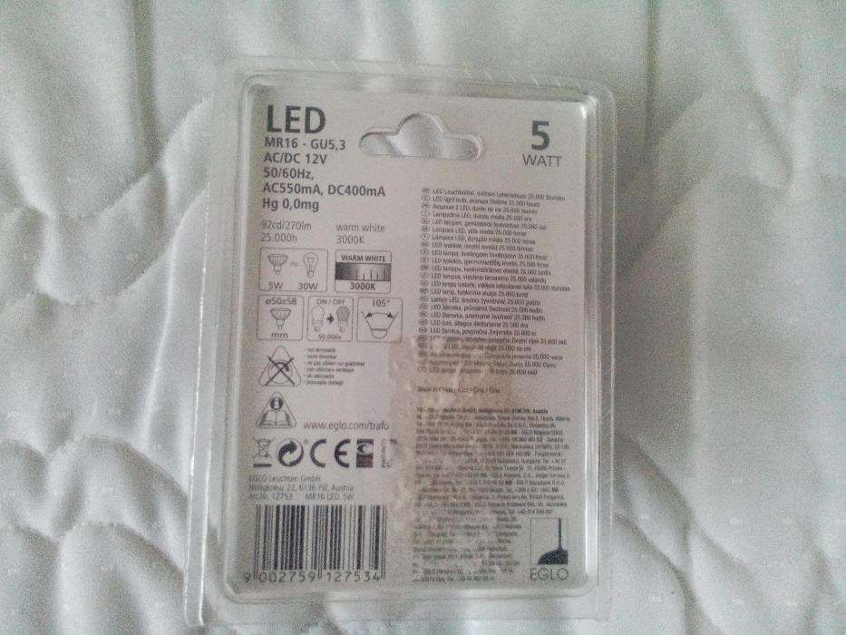 Lâmpadas Led 5W64737974765313121