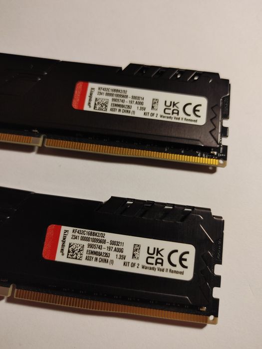 Pamięć RAM DDR4 Kingston Fury Beast 32GB 3200mhz CL16