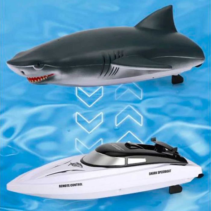 Катер на пульте управления SHARK - игрушка на радиоуправлении