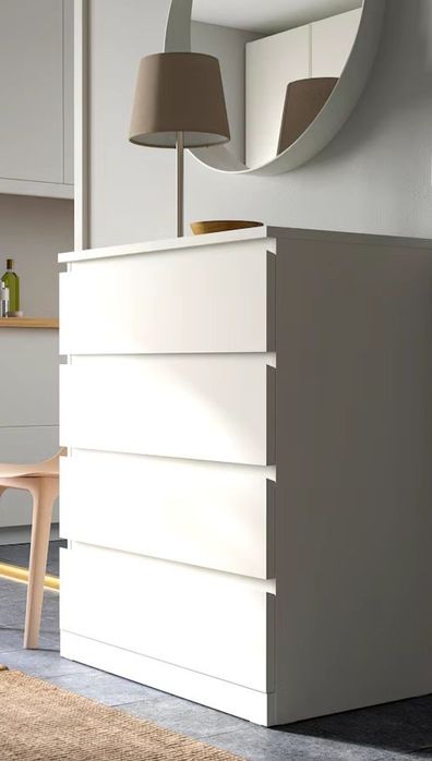 Komoda MALM z Ikea - oryginalne dna do szuflad