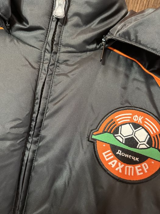 Зимова подовжена Вінтажна куртка  Adidas ФК Шахтар Донецьк 2001-2005